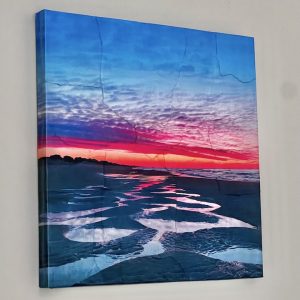 tidal pools at sunset in gallery - Carrie Stewart